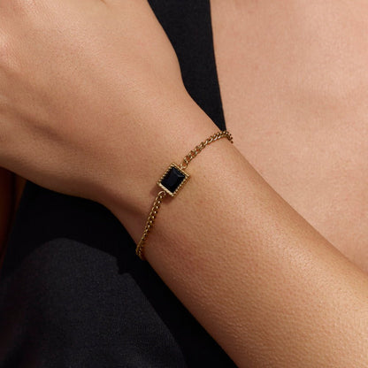 Black Onyx Armband Alma