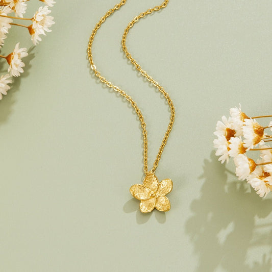 Blooming Gold Blumen Halskette Alma