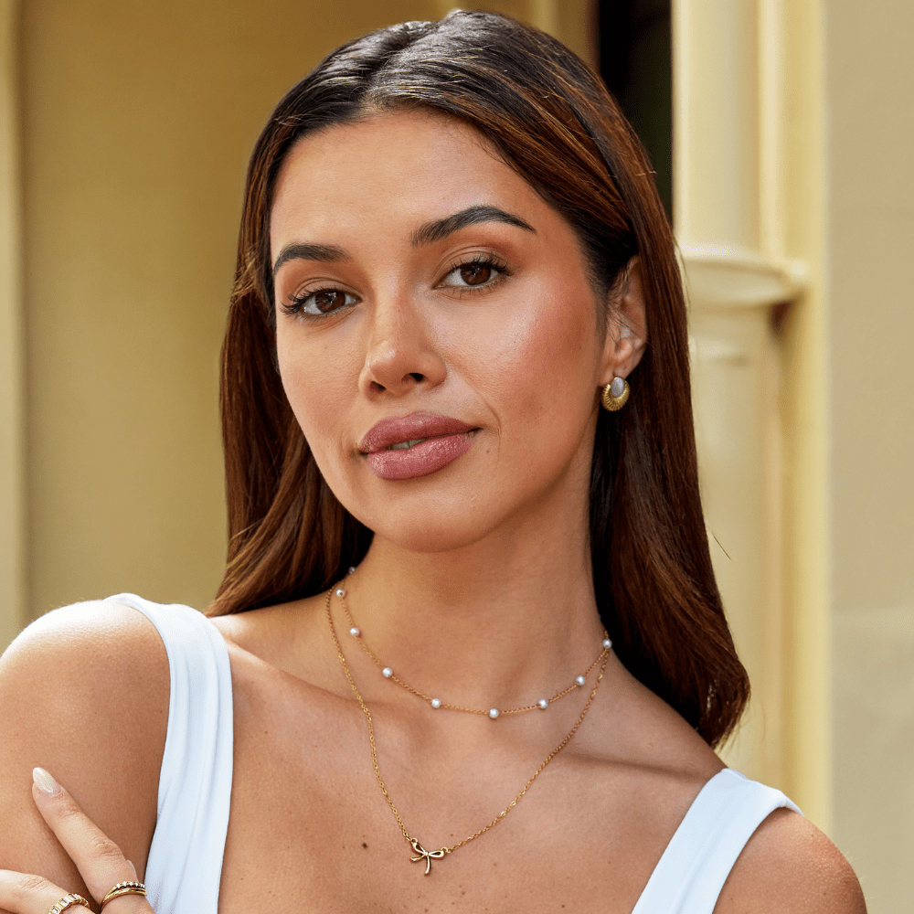 Bohemia Gold Cat Eye Ohrringe Alma