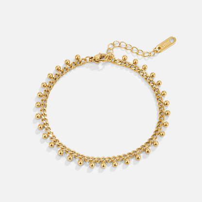 Brie Cuban Ketten Droplet Armband Alma