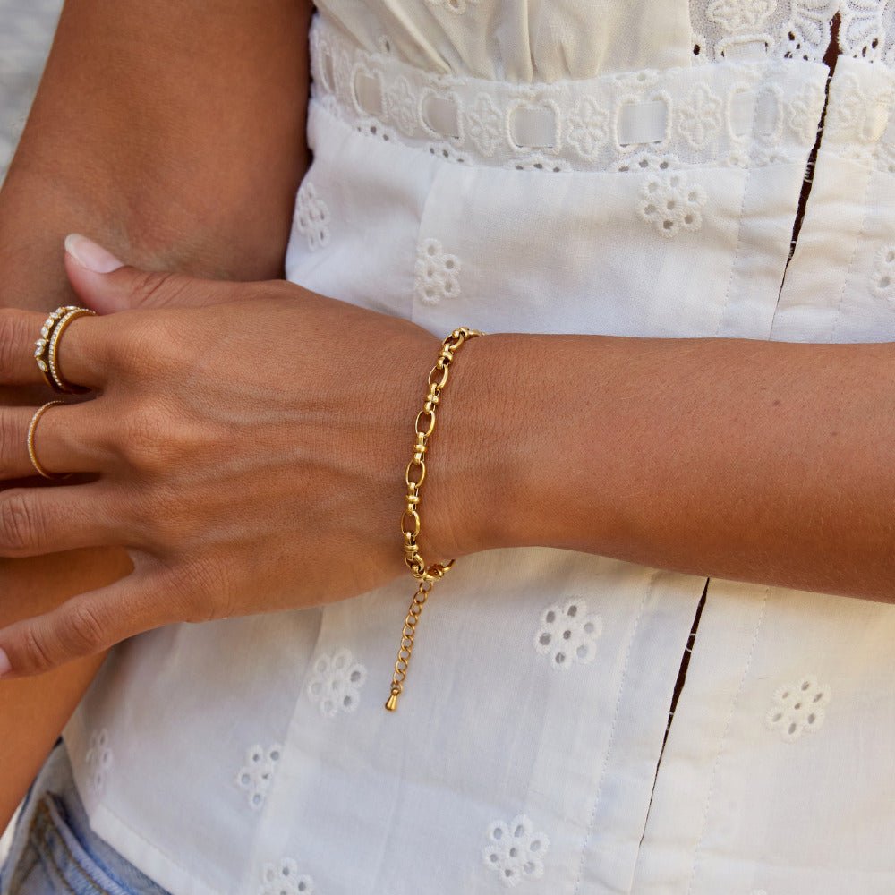 Cami Knotted Glieder Armband Alma