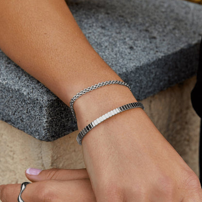 Capri Silber Ketten Armband Alma