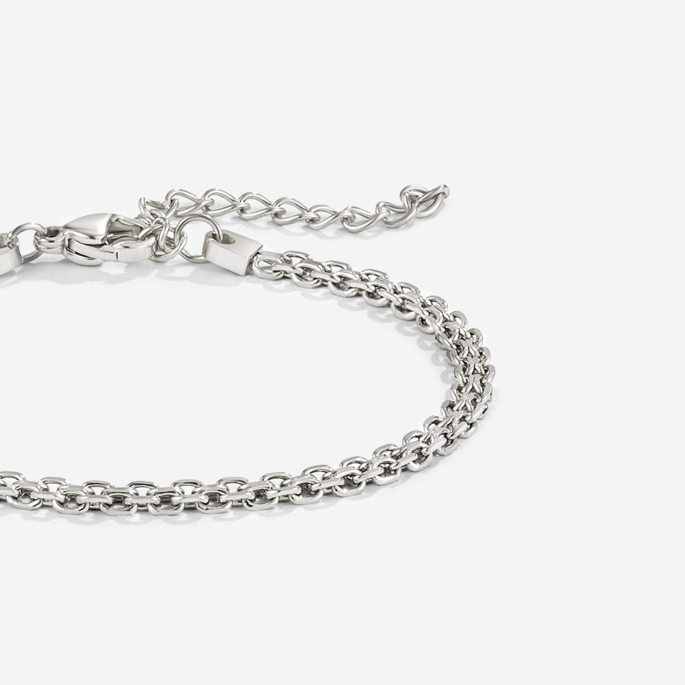 Capri Silber Ketten Armband Alma