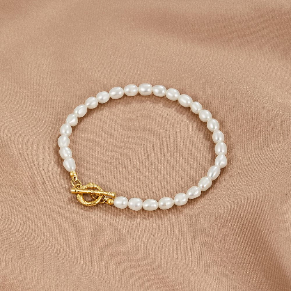 Cara Perlen Glieder Armband Alma