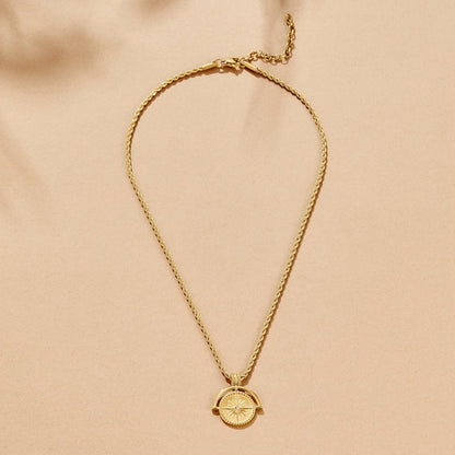 Celestial Gold MüNz Halskette Alma