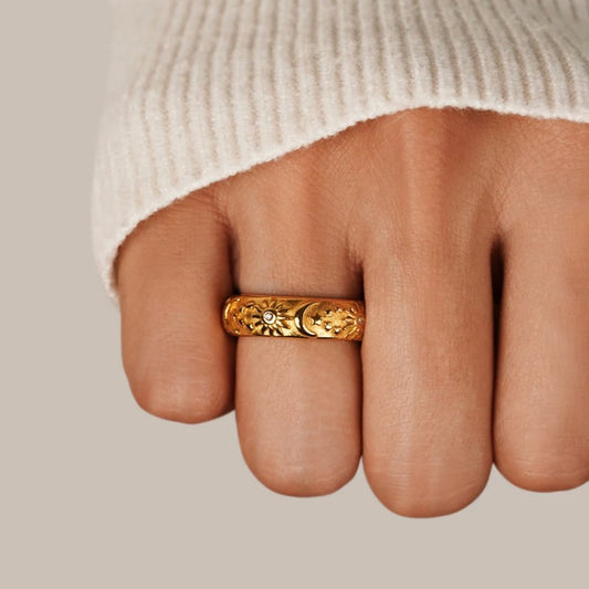Celestial Goldring Alma