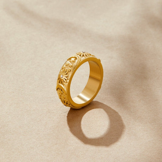 Celestial Goldring Alma