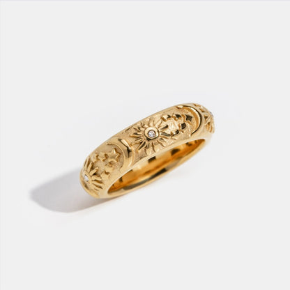 Celestial Goldring Alma