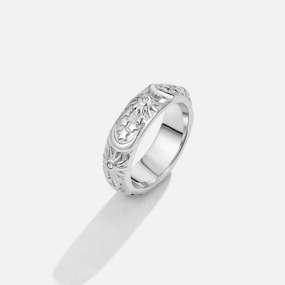 Celestial Silber Ring Alma