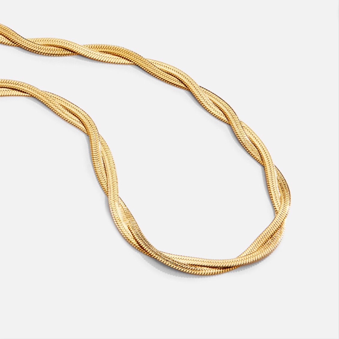 Chiara Twist Snake Ketten Halskette Alma