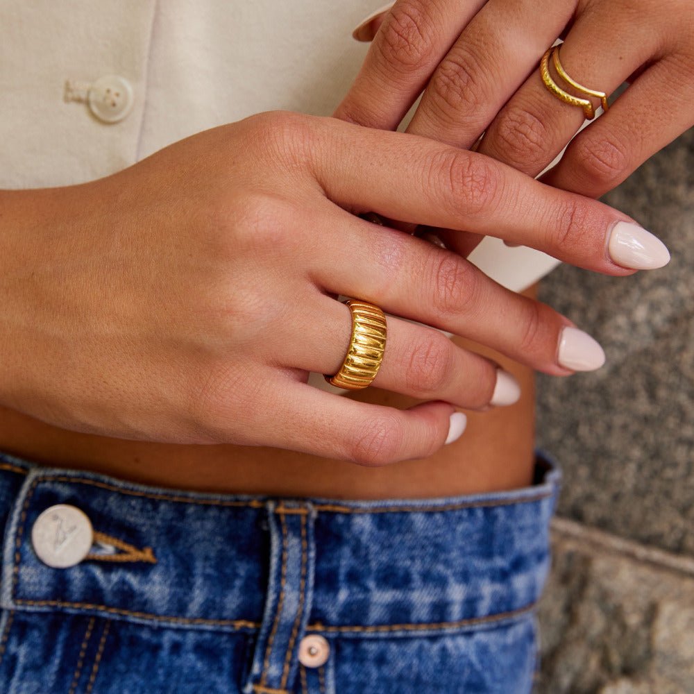Chunky Calira Goldring Alma