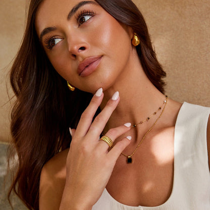 Chunky Calira Goldring Alma