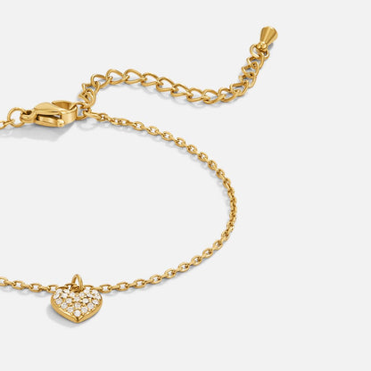 Crazy In Liebe Herz Armband Alma