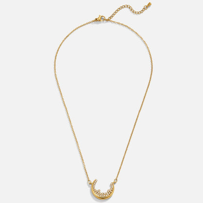 Crescent Mond Pendant Halskette Alma