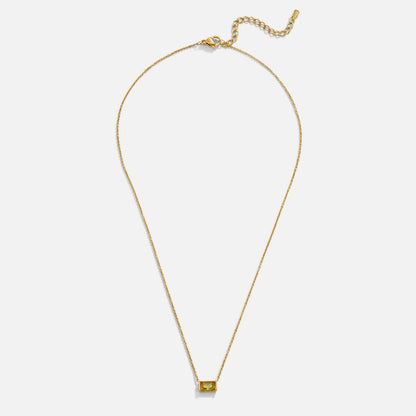 Kristall Peridot Pendant Halskette Alma