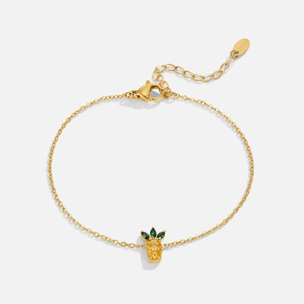 Kristall Pineapple Armband Alma