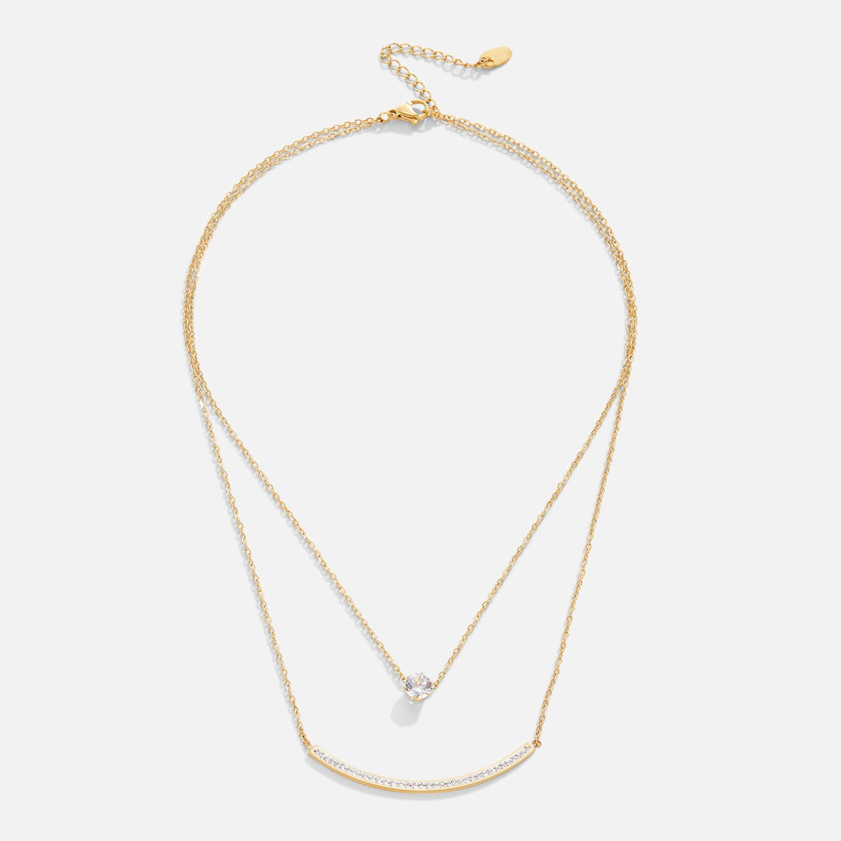 Dainty Kristall Mehrlagige Halskette Alma