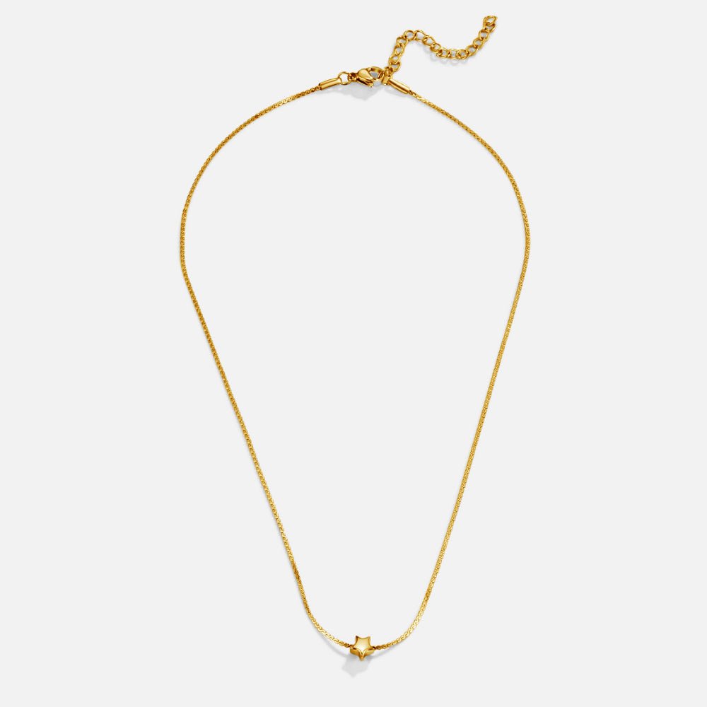 Dainty Stern Pendant Goldhalskette Alma
