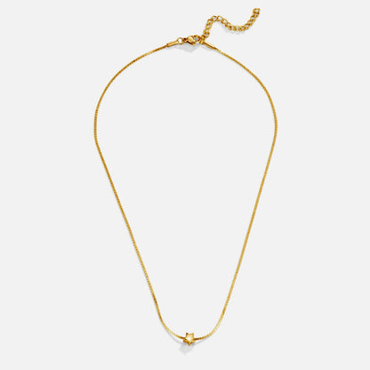 Dainty Stern Pendant Goldhalskette Alma