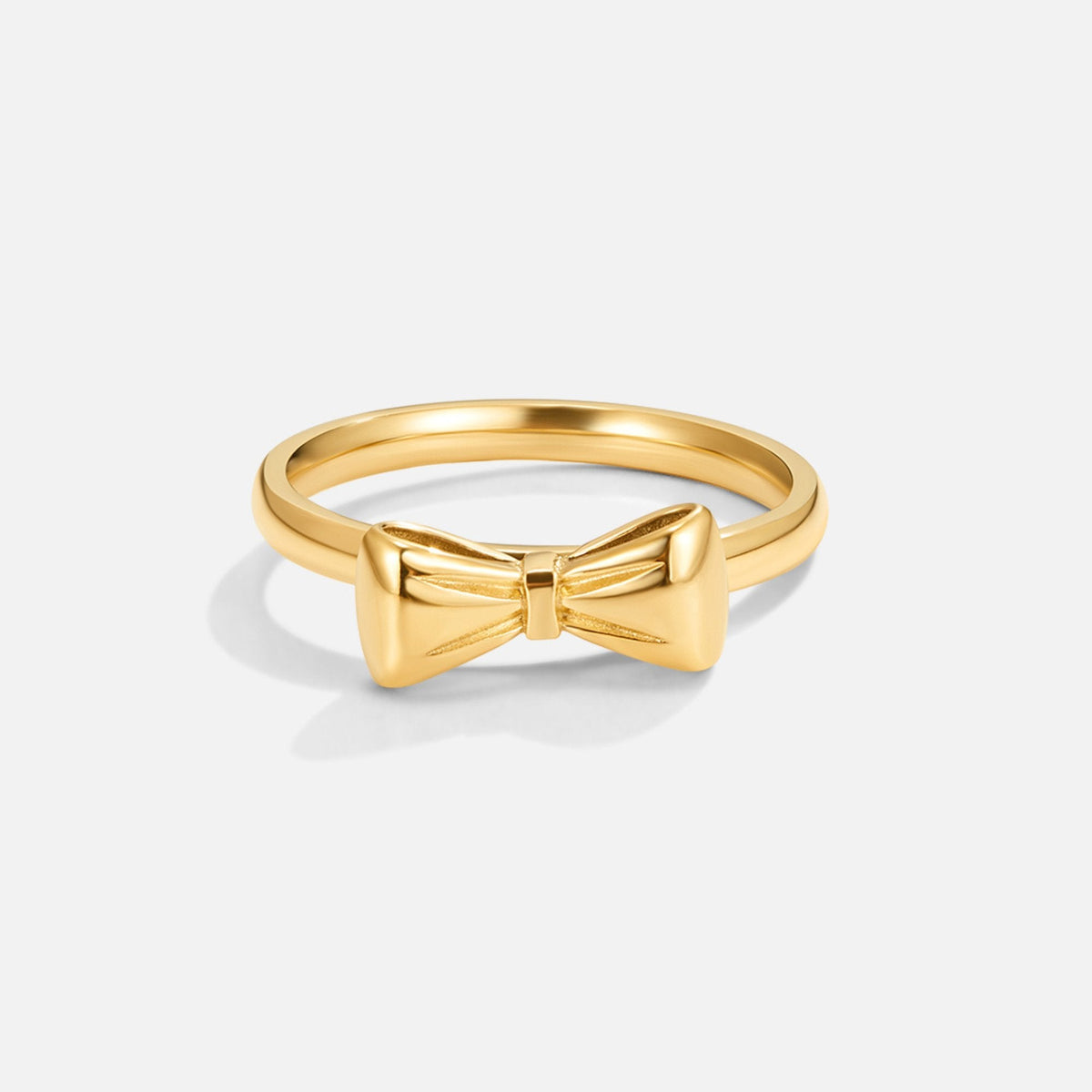 Ellie Gold Bow Ring Alma