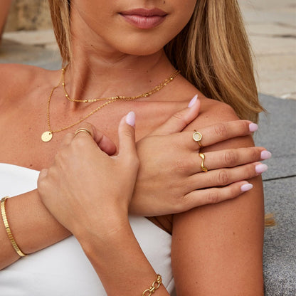 Ember Stein Goldring Alma