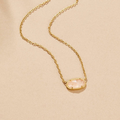 Ember Stein Pendant Halskette Alma