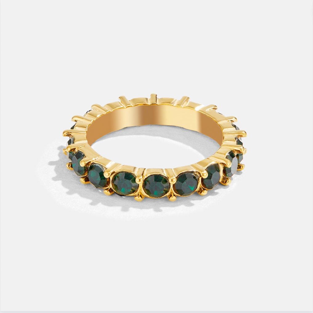 Smaragd Beauty 18K Kristall Ring Alma
