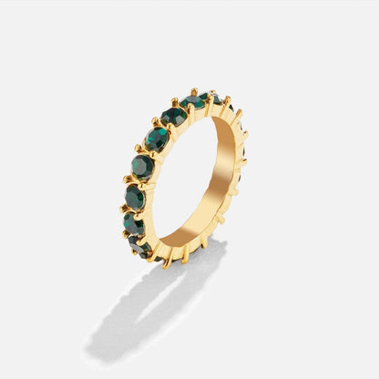 Smaragd Beauty 18K Kristall Ring Alma