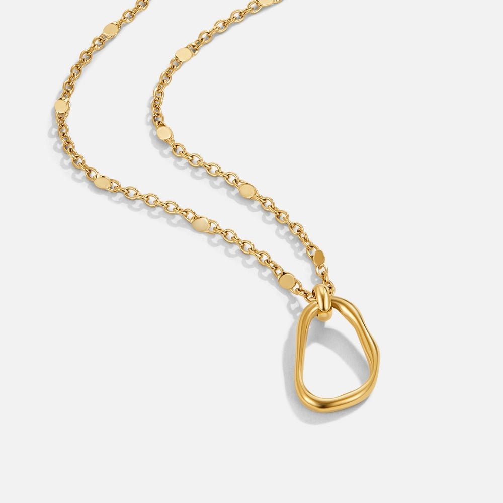 Erin Gold Pendant Halskette Alma