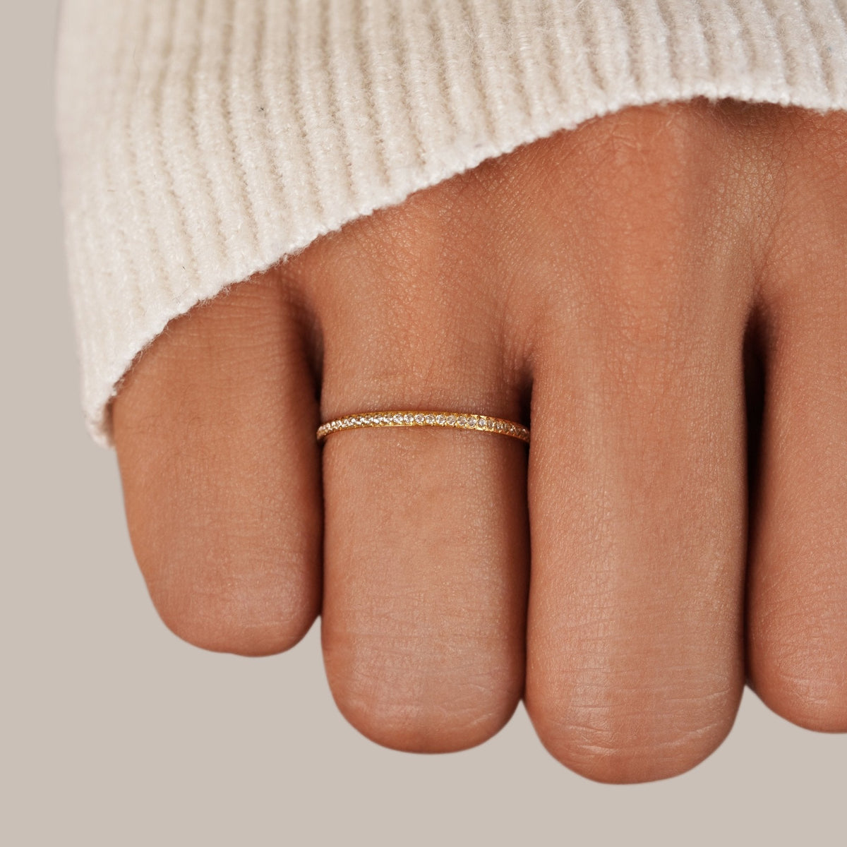 Eternity 18K Kristall Ring Alma