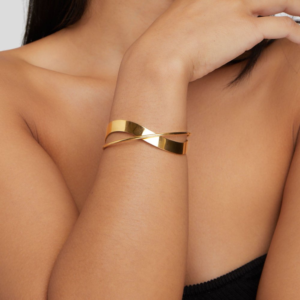 Eve Gold Armreif Alma