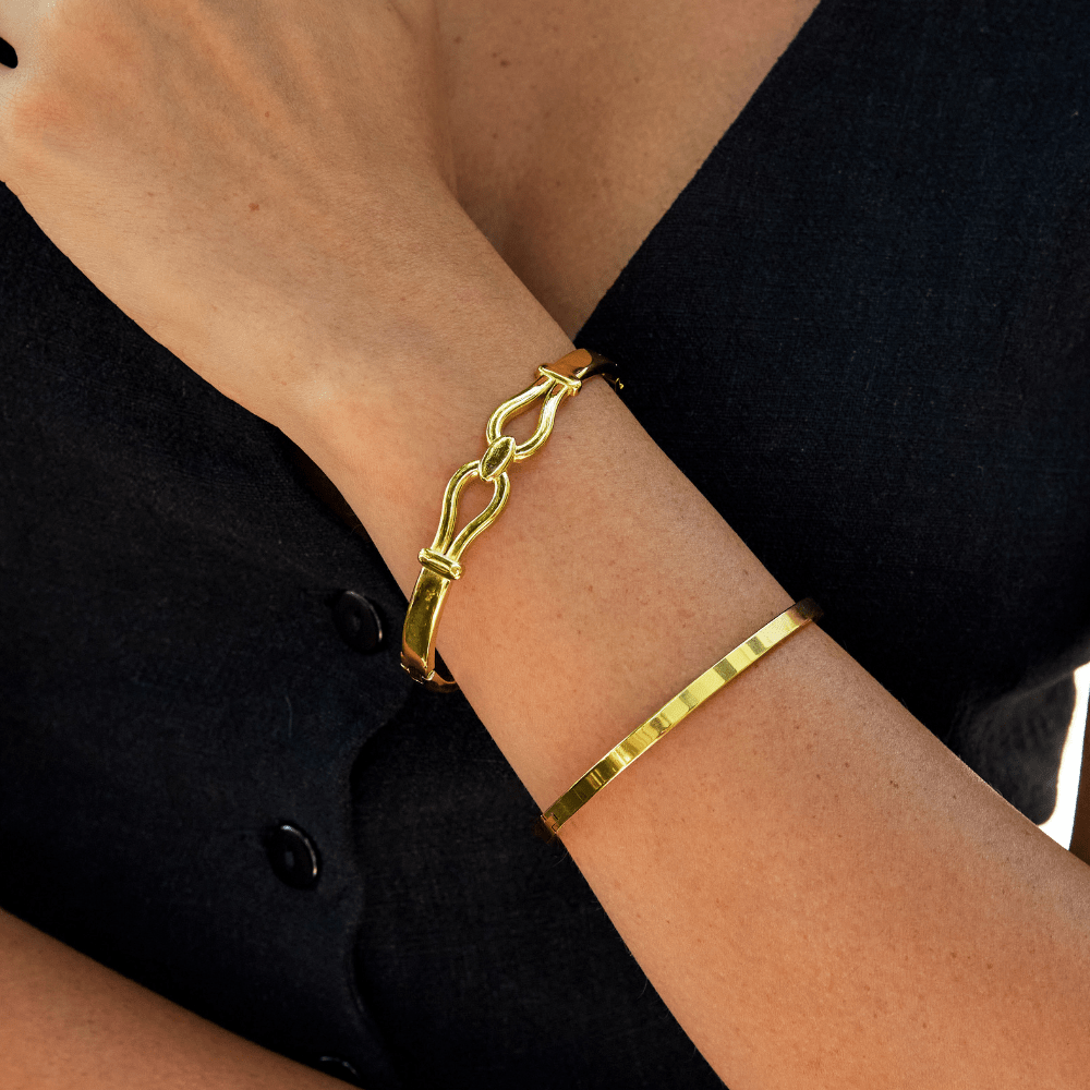Felicity Gold Armreif Alma