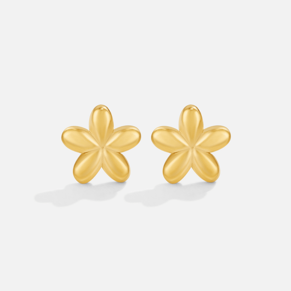 Blumen Balloon Stecker Ohrringe Alma