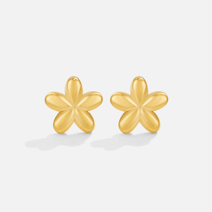 Blumen Balloon Stecker Ohrringe Alma