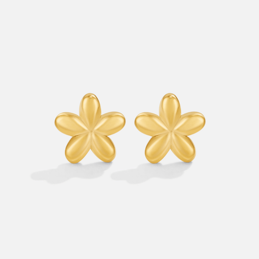 Blumen Balloon Stecker Ohrringe Alma