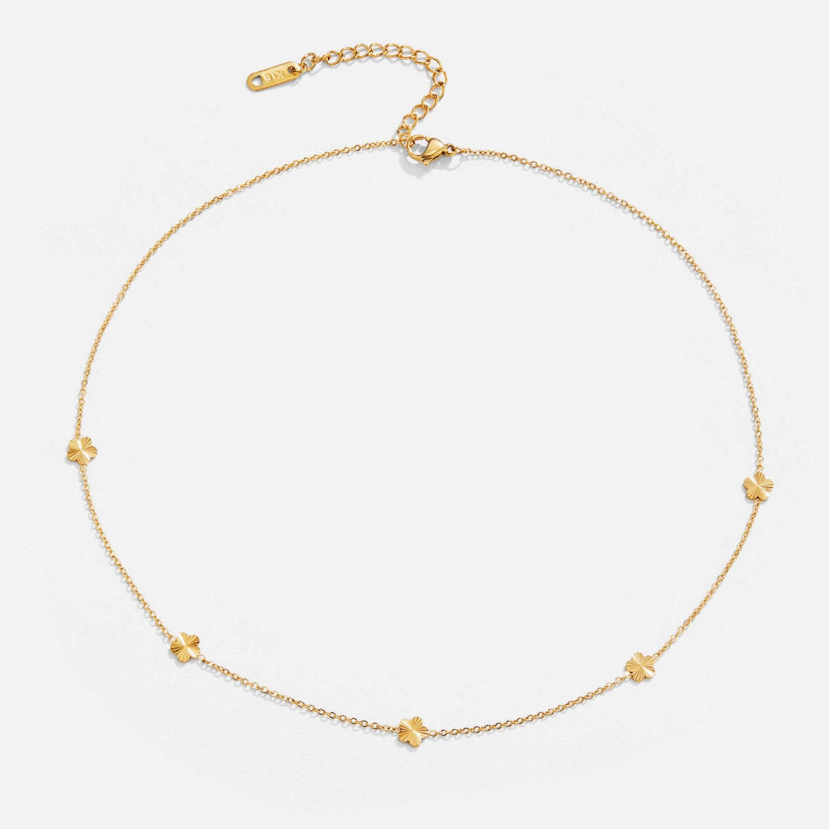 Blumen Power 18K Gold Ketten Halskette Alma