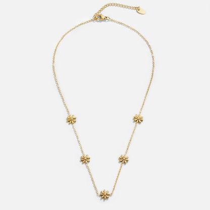 Blumen Power 18K Goldhalskette Alma