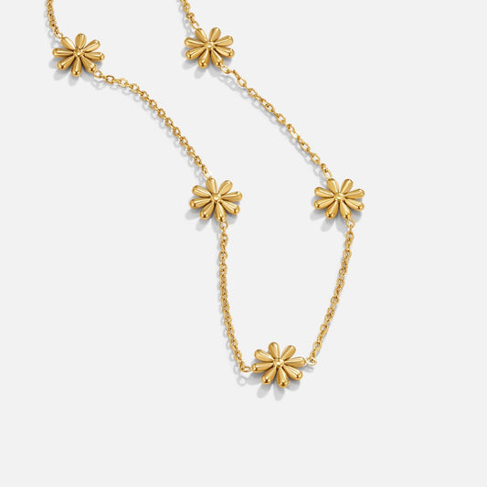 Blumen Power 18K Goldhalskette Alma