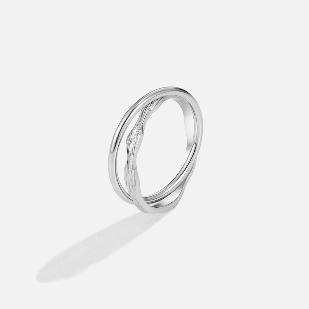 Forever Entwined Silber Ring Alma