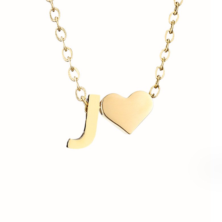 Forever Liebe & Buchstaben Goldhalskette Alma