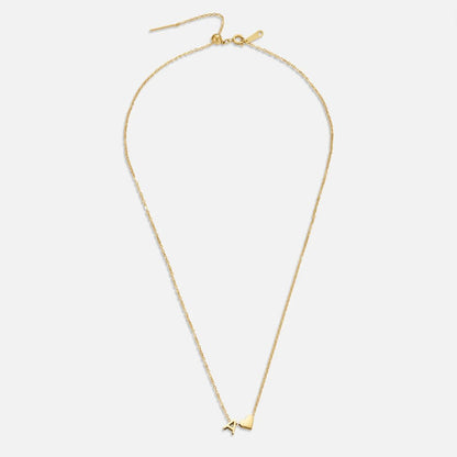 Forever Liebe & Buchstaben Goldhalskette Alma