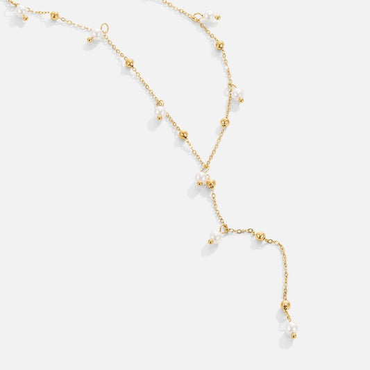 Lariat Perlen Tropfen Halskette Alma