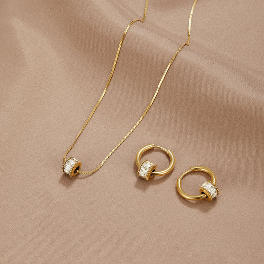 Gigi 18K Gold Set Alma
