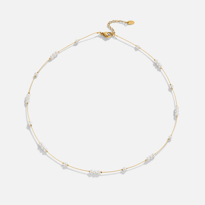 Gigi Perlen Choker Halskette Alma