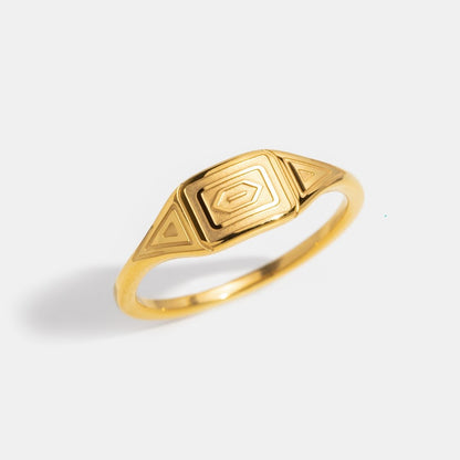 Gold Adaline Ring Alma