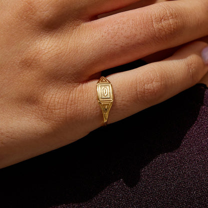Gold Adaline Ring Alma