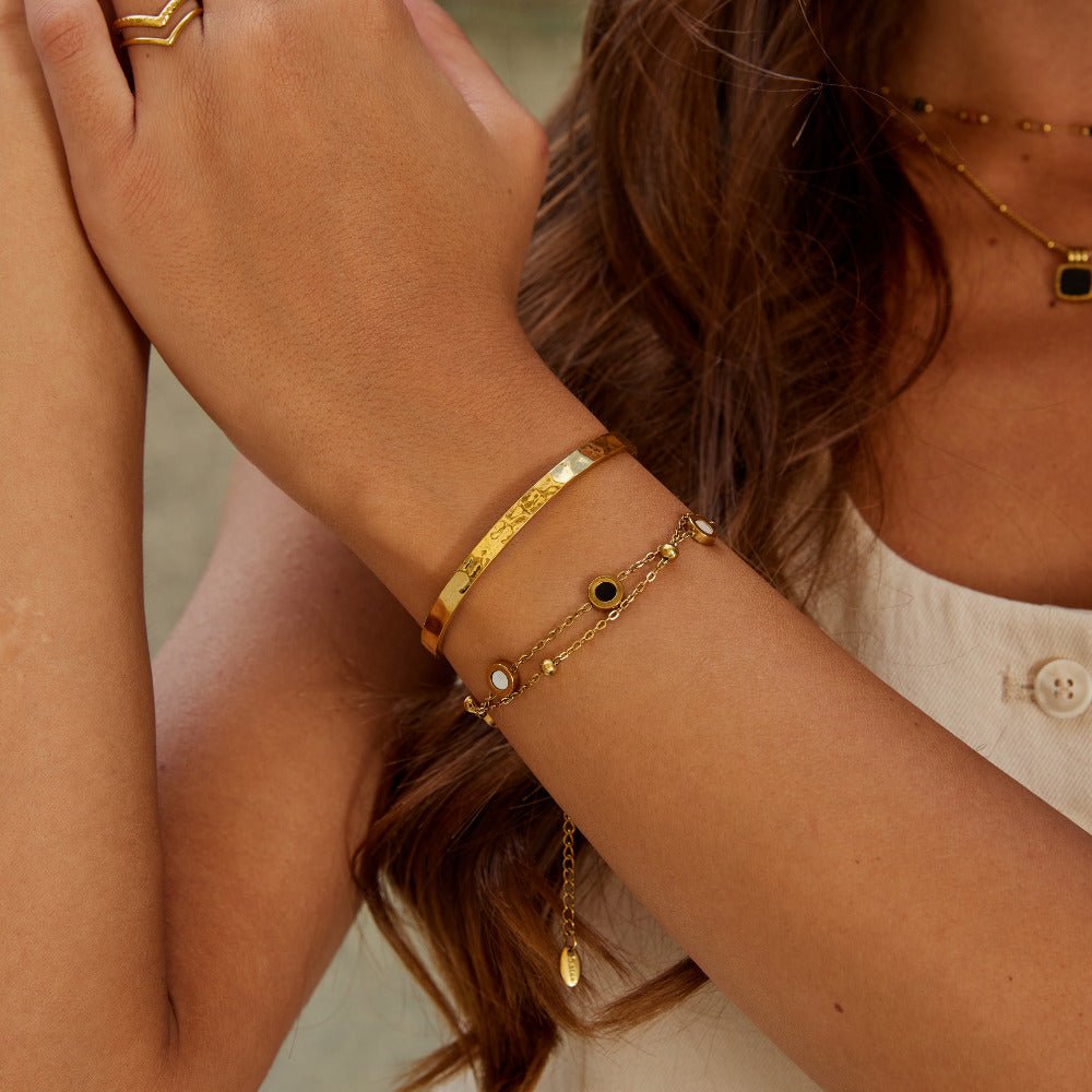 Gold Alexa Armreif Alma