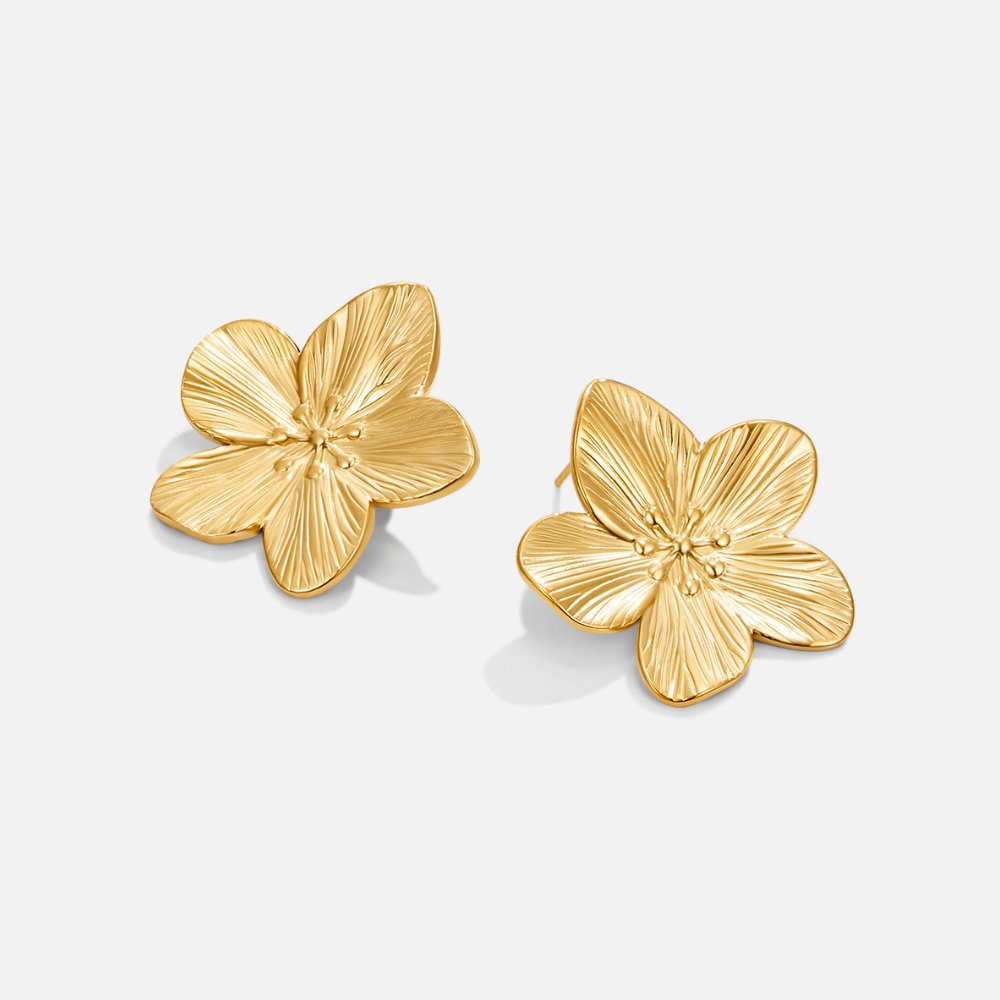 Gold Blossom Ohrringe Alma