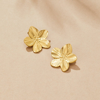 Gold Blossom Ohrringe Alma