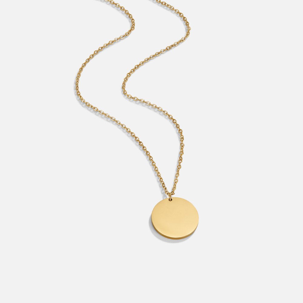 Gold MüNz Halskette Alma